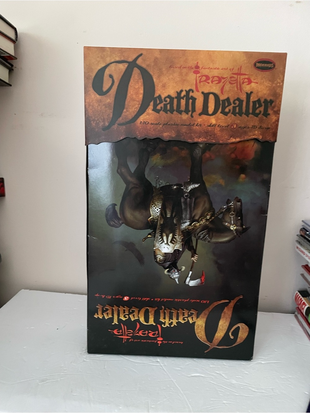 Moebius Death Dealer Model Kit New Open Unstarted - Picture 3 of 6